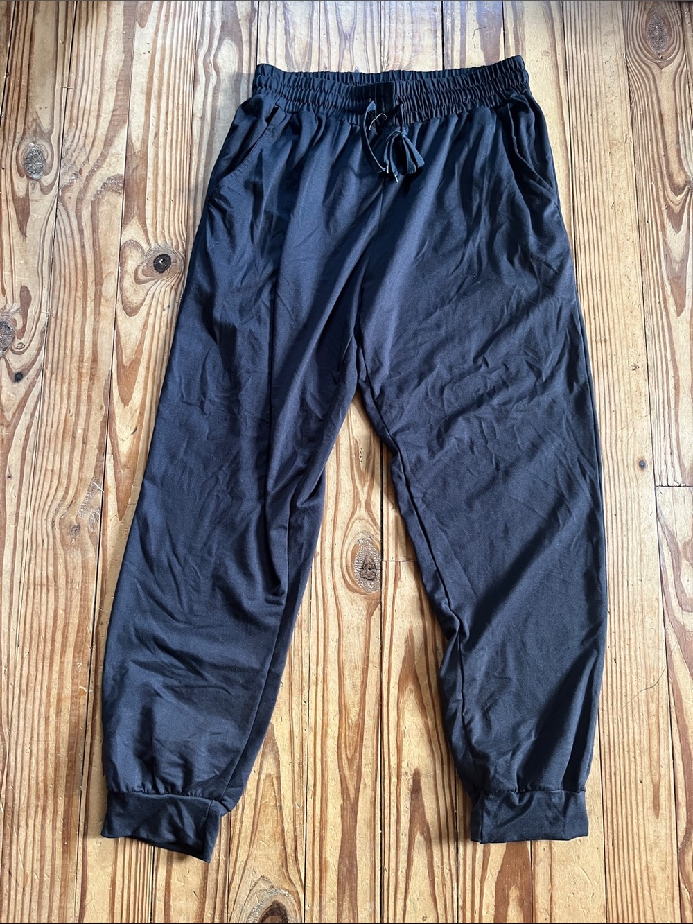 Black Lightweight Joggers